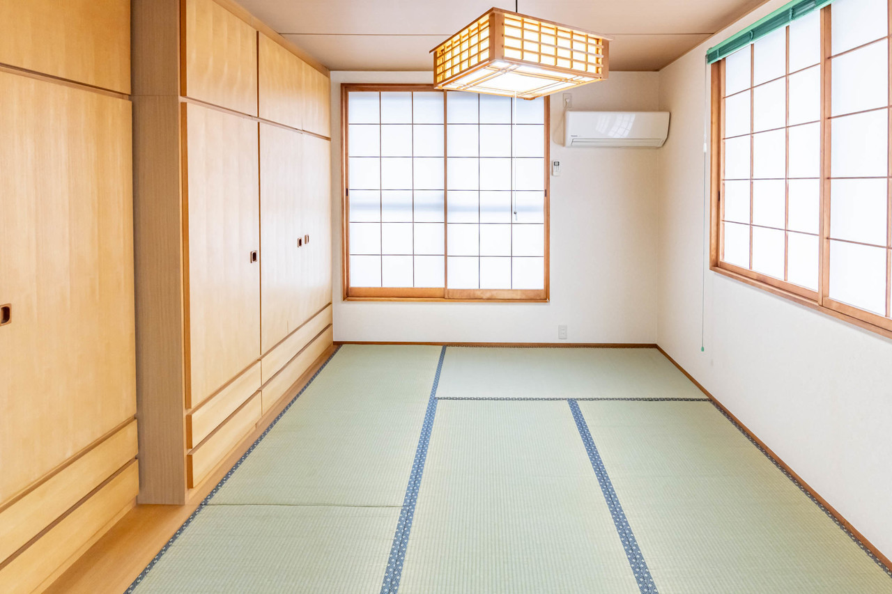 畳を入替綺麗になった和室